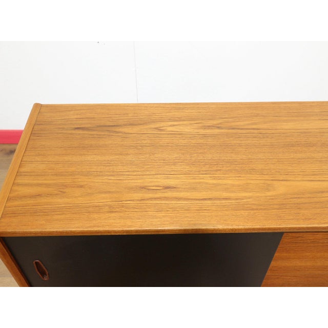 Mid Century Modern Vintage Teak Credenza Sideboard by Nils Jonsson for p.s Hegg For Sale - Image 10 of 13