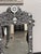 Moroccan Style Mother-of-Pearl Inlaid Floral Wall Mirror For Sale - Image 12 of 12