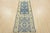 Oushak Runner 2’7” X 9’11” Blue Wool Tribal Hand-Knotted Oriental Rug For Sale - Image 12 of 13
