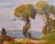 Dana Bartlett - 1932 View of Morro Bay -Oil Painting For Sale In Los Angeles - Image 6 of 9