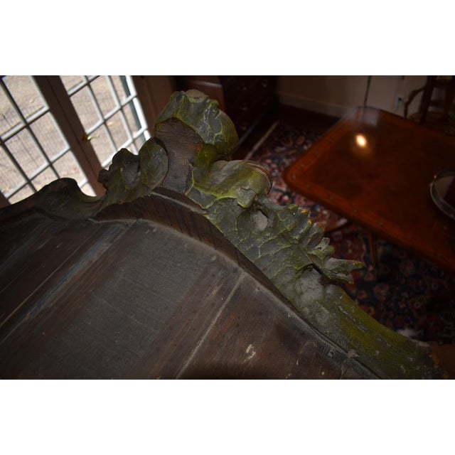 A lucky house call in a distinguished neighborhood in Saint Paul led me to this dramatic antique Venetian painted cabinet...