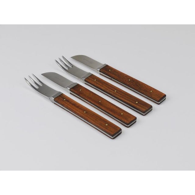 Amboss Flatware Set by Oswald Haerdtl, Austria, 1958, Set of 12 For Sale - Image 6 of 14
