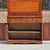 Brown Antique Victorian Cherry Fall-Front Secretary Desk / Bookcase (C. 1870-1890) For Sale - Image 8 of 9
