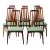 1960s Set of 8 Hornslet Rosewood Dining Chairs For Sale
