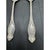 Pair Simpson Hall Miller Sterling Teaspoons 5.5" Jewel Pattern For Sale - Image 4 of 10