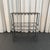 Mid-Century Modern Mid 20th Century Sleek Modern Black Wrought Iron Dry Bar Console Wine Rack For Sale - Image 3 of 7