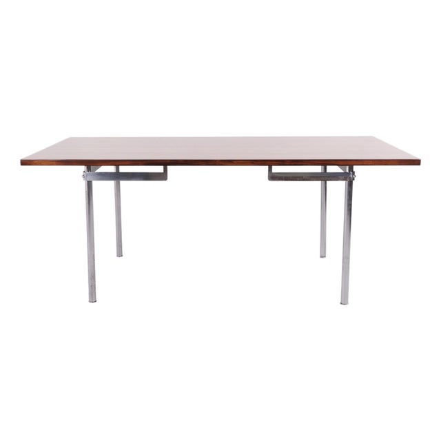 Model AT 318 Dining Table in Rosewood by Andreas Tuck for Hans J. Wegner, 1960s For Sale