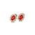 Natural Sapphire Diamond Stud Earrings 14k Gold 0.70 TCW Certified For Sale - Image 4 of 10