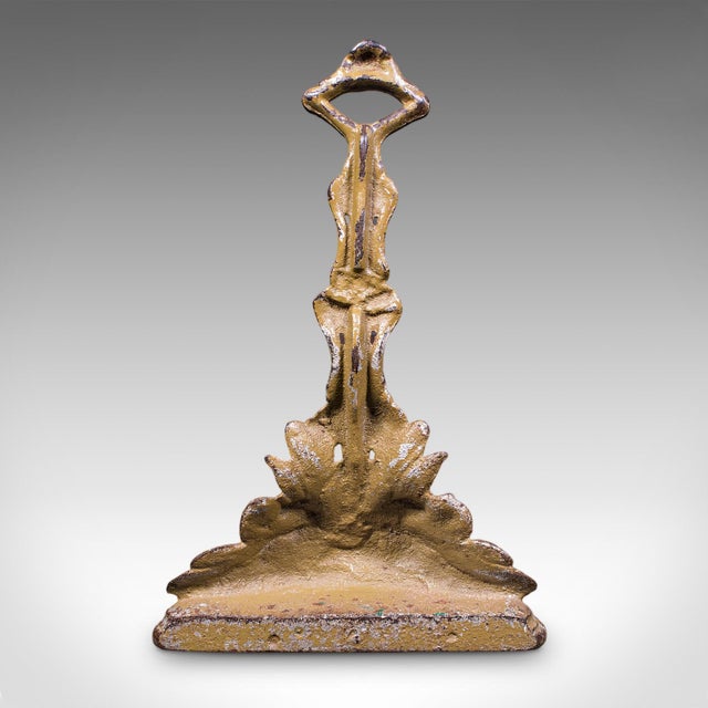 1900 - 1909 Antique Decorative Doorstop, French, Art Nouveau, Door Keeper, Victorian, c.1900 For Sale - Image 5 of 10