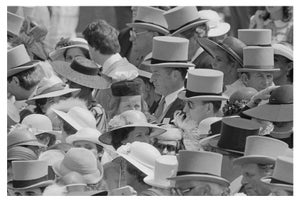 'Ascot Fashion' Unframed Archival Pigment Print