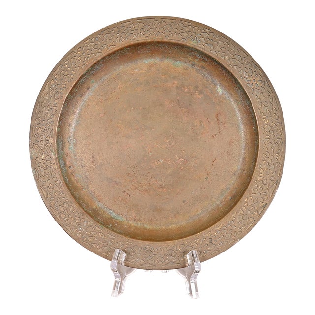 Tiffany Studios New York Bronze Plate For Sale
