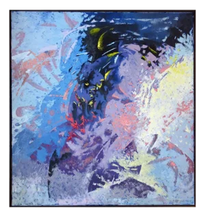 Nugzar Kakhiani, Japanese Motif, 2018, Oil on Canvas
