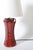 Red Ceramic Kasaï Henry Lamp from Barracuda Editions For Sale - Image 4 of 5