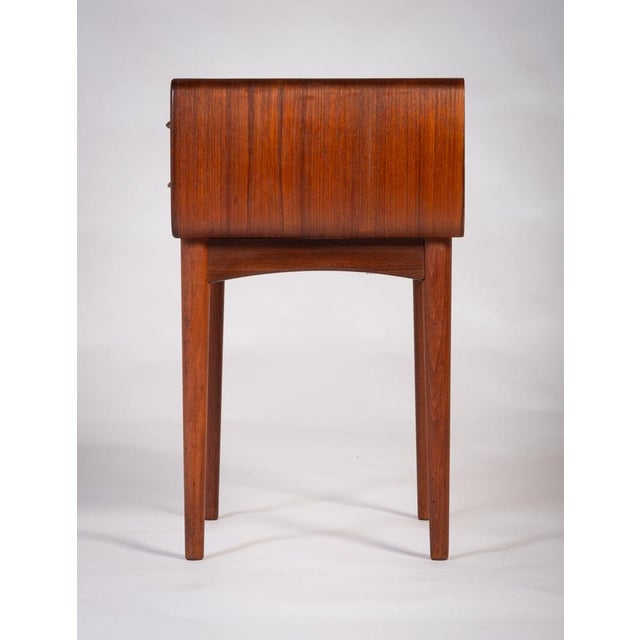 Bedside Table in Teak by Johannes Andersen for CFC Silkeborg, 1960s For Sale - Image 5 of 8