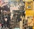 Mike Falcon, Large Mike Falcon Torn Paper Collage Painting Assemblage Pop Art Decollage For Sale - Image 10 of 18