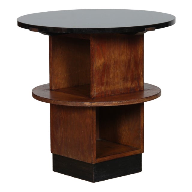 Modernist Side Table in the style of Jean Burkhalter, 1930 For Sale