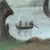Mid 19th Century Rare to Market 19th C. Primitive Folk Art Colored Sandpaper Painting of River Scene & Boaters For Sale - Image 5 of 13