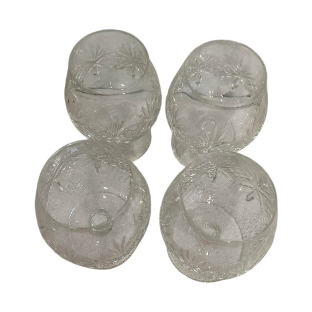Vintage Tiffany & Co. Newport Crystal Brandy Snifters - A Set of 4 For Sale - Image 10 of 10