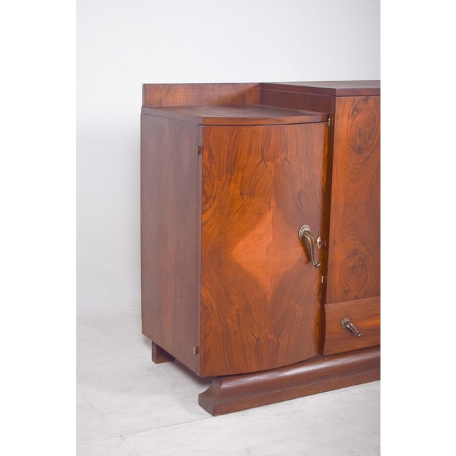 1920s Vintage Portuguese Art Deco Sideboard, 1920 For Sale - Image 5 of 12