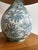 Ceramic Floral Table Lamp For Sale - Image 4 of 12