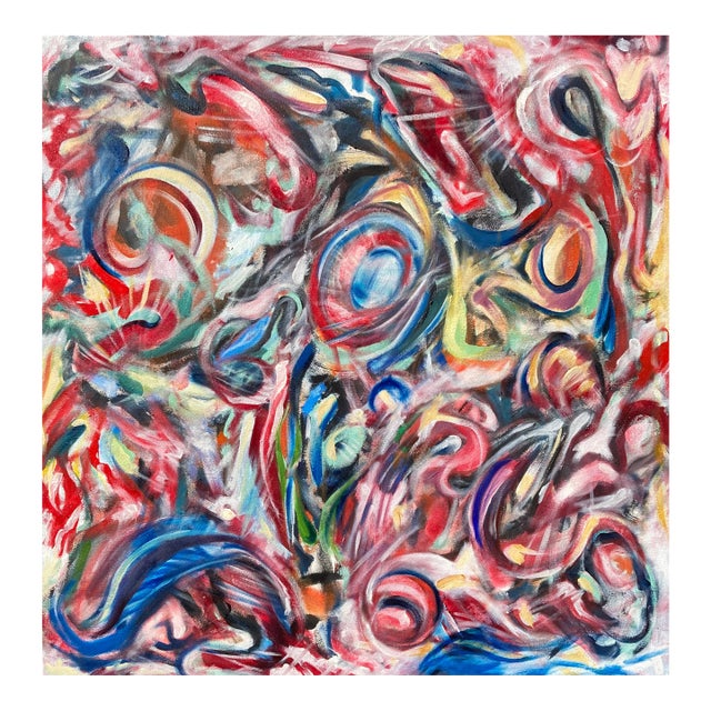 "Pearl", 2025 original oil painting on prepared and stretched canvas 48" wide x 48"high x 2"deep, unframed. This image is...