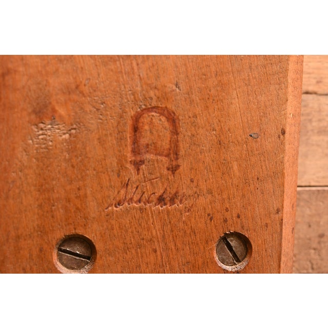 Gustav Stickley Antique Mission Oak Arts & Crafts Extension Dining Table, Circa 1910 For Sale - Image 12 of 13