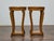 Pair of 19th Century English Regency Walnut Side Tables with Carved Details For Sale In Atlanta - Image 6 of 12
