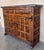 Late 19th Century 19th Spanish Baroque Carved Walnut Tuscan Two Drawer Credenza or Buffet For Sale - Image 5 of 9