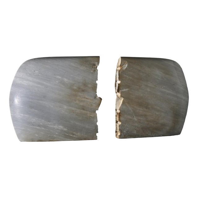 Robert Neuhauser, Two-Part Marble Sculpture, 1980s, Marble For Sale