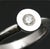 18k White Gold Diamond Solitaire Ring, Size 7 For Sale - Image 4 of 8