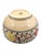 Set of 4 Hand-Painted Bat Trang Vietnamese Ceramic Soup Bowls With Floral Motifs For Sale In New York - Image 6 of 13