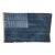 Shibori Indigo Flag Made From Vintage Cotton Mudcloth For Sale