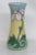 Art Deco Hand Painted Pink Orchid Flower Vase For Sale - Image 10 of 10