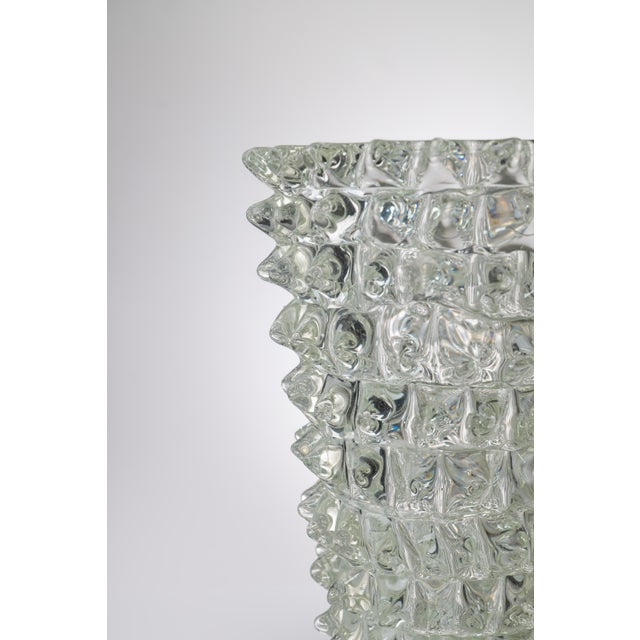 Mid-Century Modern Large Rostrato Vase in Murano Glass by Ercole Barovier for Barovier & Toso, 1940s For Sale - Image 3 of 10