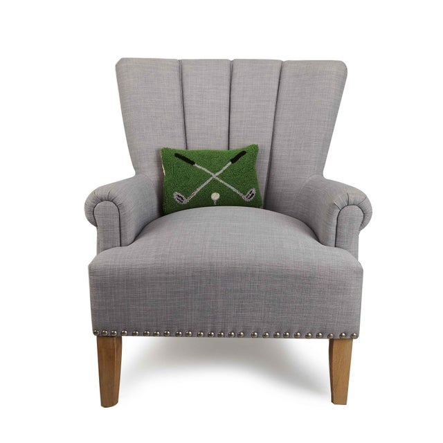 Cross Golf Clubs Hook Pillow