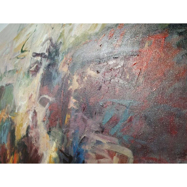 Early 21st Century Mary Lou Siefker Acrylic Painting on Canvas Titled “Celebration IV” For Sale - Image 5 of 11