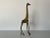 Available for sale this amazing Vintage art handmade solid brass decorative giraffe sculpture. C,1970's. This vintage...