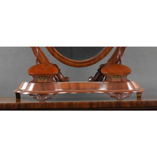 Victorian Mahogany Toilet Mirror, 1860 For Sale - Image 3 of 6