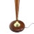 Early 20th Century Mid-Century Modern Walnut and Brass Floor Lamp For Sale - Image 5 of 7