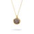 Purity Lotus Flower Sterling Silver & Gold Chain Necklace For Sale In Miami - Image 6 of 8