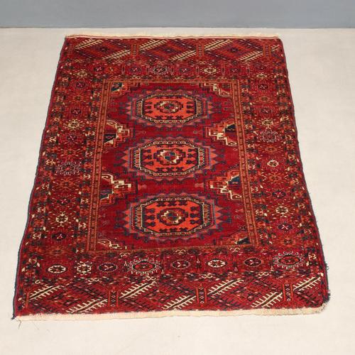 Bukhara Rug in Wool For Sale - Image 3 of 8