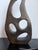 Bronze Abstract Patinated Bronze Sculpture on Granite Base by Del Guerra, Brazil 1980s For Sale - Image 8 of 12