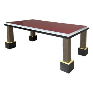 Italian Modern Dining Table by Ettore Sottsass, 1984 For Sale