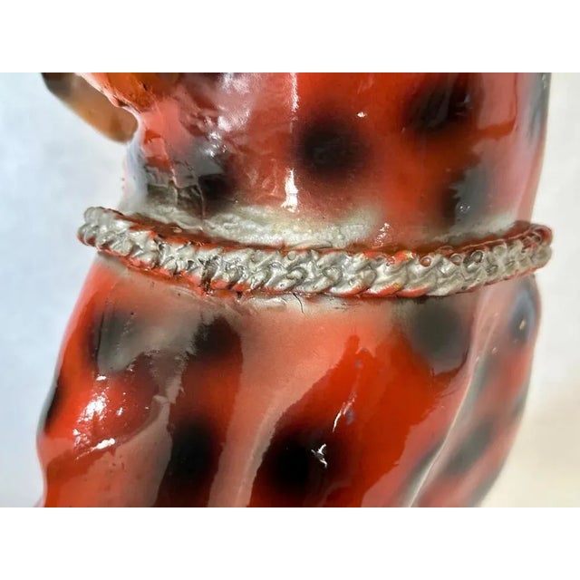 Plastic Large Vintage Italian Tiger Statue in Resin, 1970s For Sale - Image 7 of 10