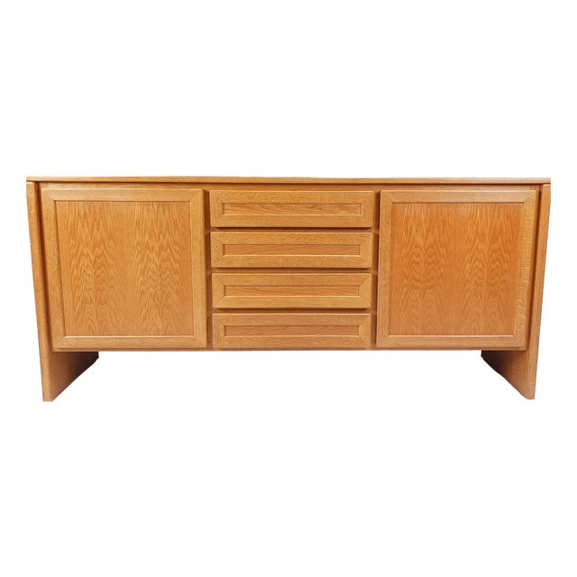 Vintage Oak Sideboard, 1960s For Sale