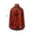 Red Sharma Crimson Gold Slanted Vase Large For Sale - Image 8 of 10