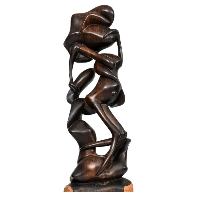 Wooden Sculpture, 20th Century For Sale