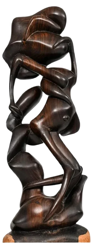 Wooden Sculpture, 20th Century