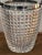 Mid-Century Modern Vintage Cut Crystal Cocktail Ice Bucket With Chrome Swing Handle For Sale - Image 3 of 13