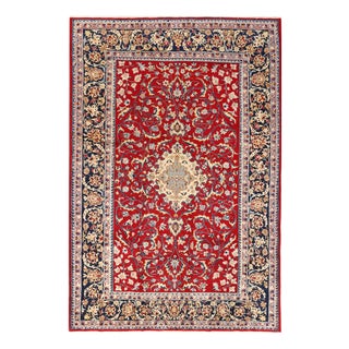 Vintage Isfahan Rug, 1990s For Sale
